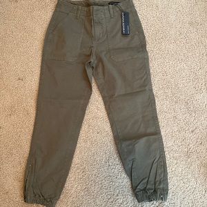 Banana Republic, size 2 petite, camo green